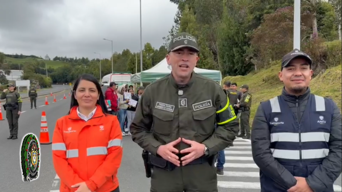 Despliegue de seguridad vial en Nariño para el Puente Festivo de la Asunción de la Virgen