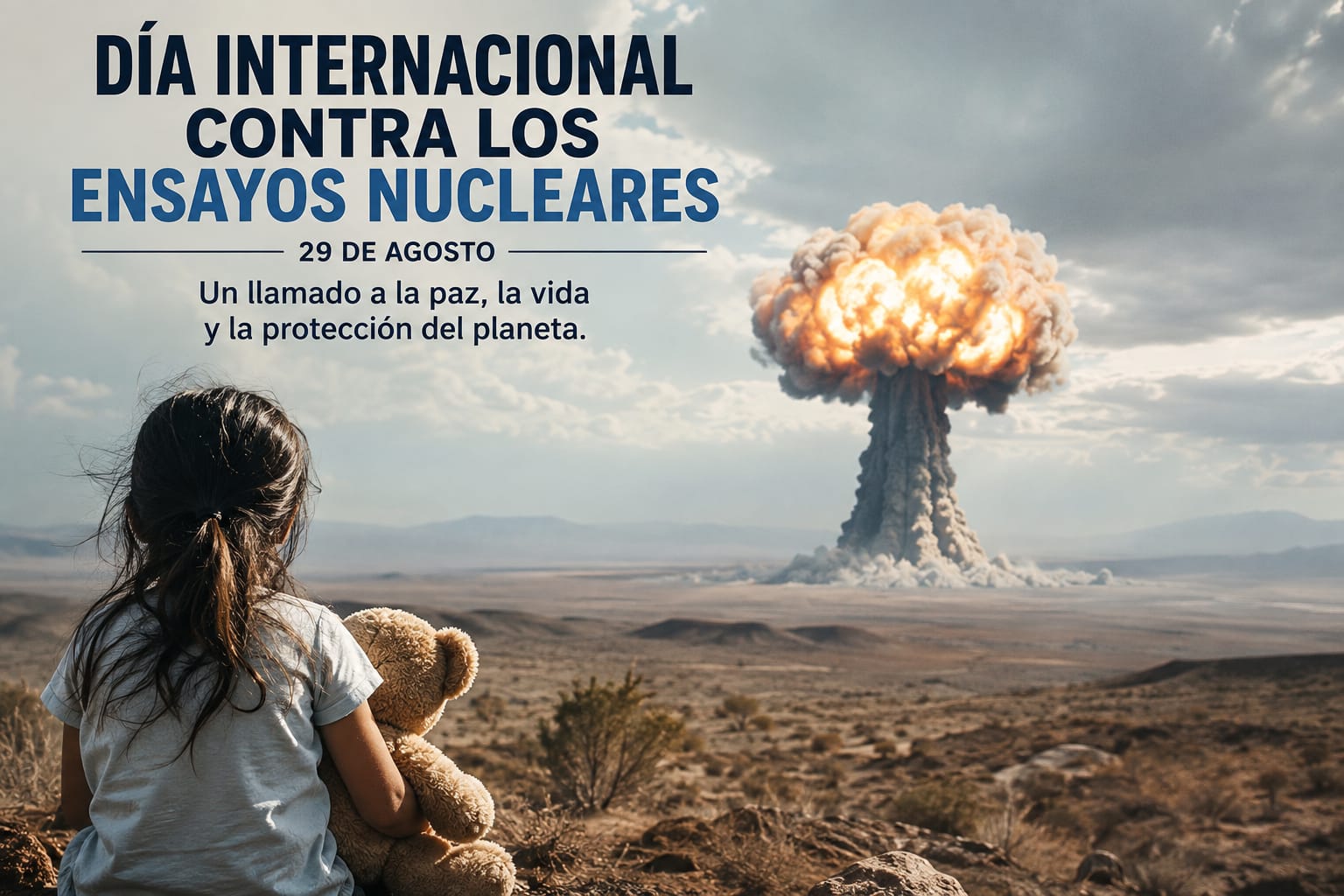 Recordar las consecuencias de los ensayos nucleares es un compromiso con las generaciones presentes y futuras.