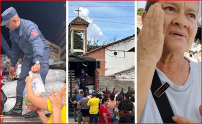 Terremoto- Patria Milagro- Ayudas Humanitarias- Roldanillo- Valle- Ejército-