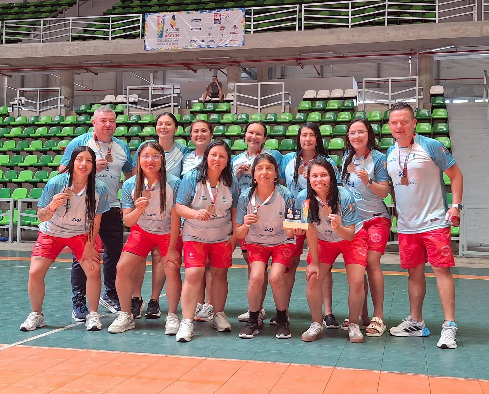 Cesmag se viste de bronce en los Juegos Universitarios Ascun 2026
