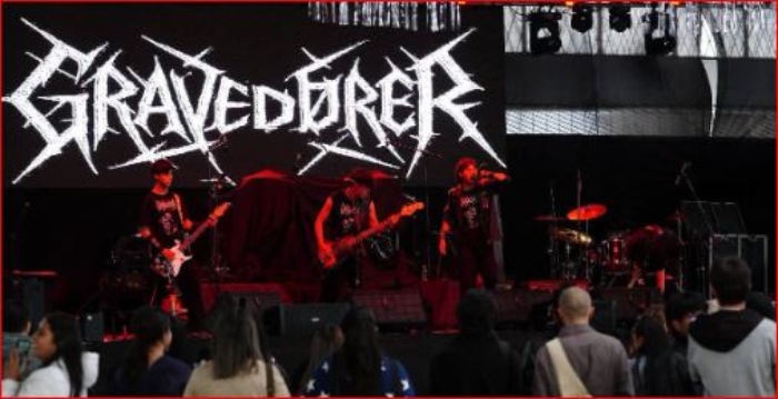 Rock- Gravedorer- reciclaje - Festival Fortaleza Rock XV- Cajicá-