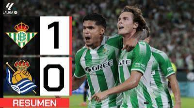 Betis 1-0 Real sociedad: futbol español 2026