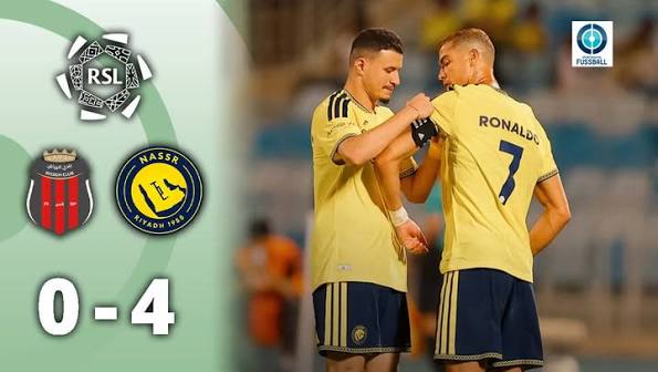 Al riyadh y su derrota con el al nassr
