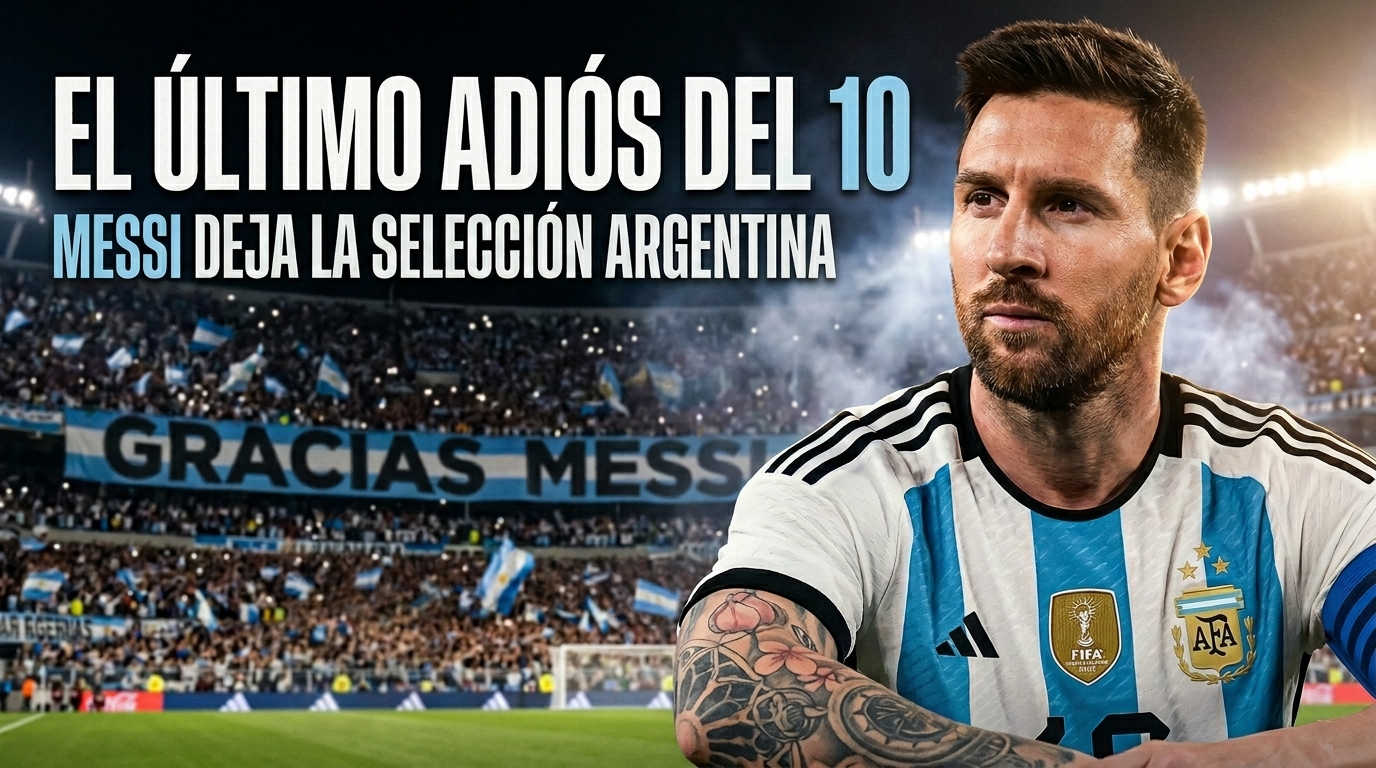 MESSI DICE ADIÓS A ARGENTINA: EL 10 CIERRA UNA ERA