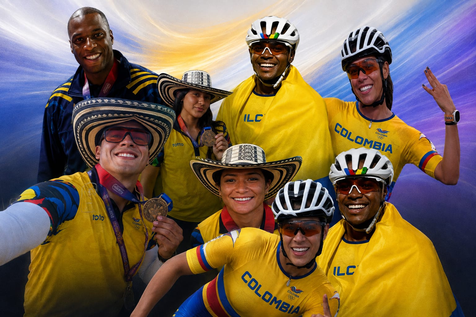Valle conquista oro en Santo Domingo