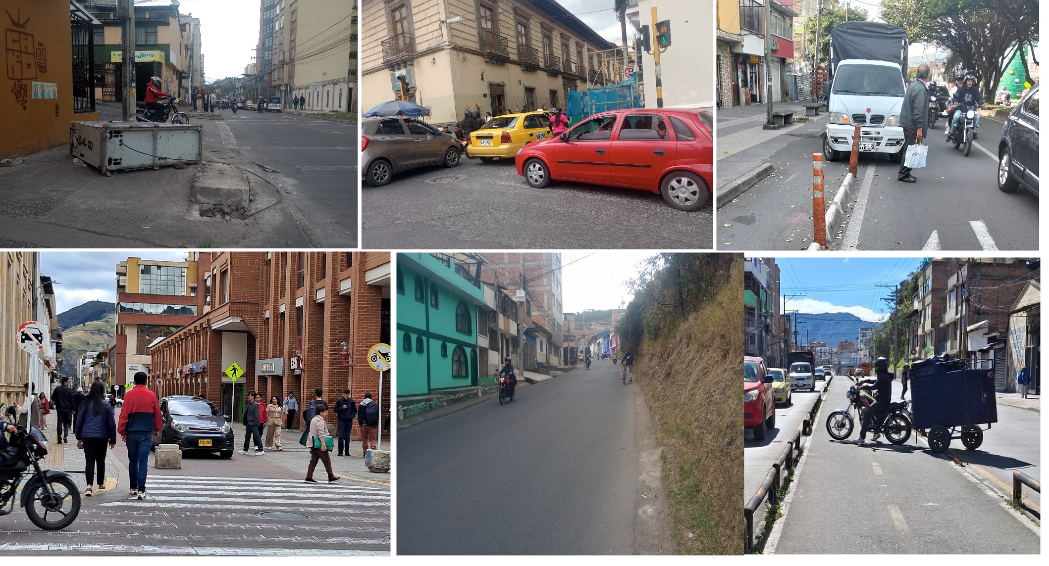 Conductores irresponsables y la permanente invasión del espacio público, afectan a la ciudad de Pasto  