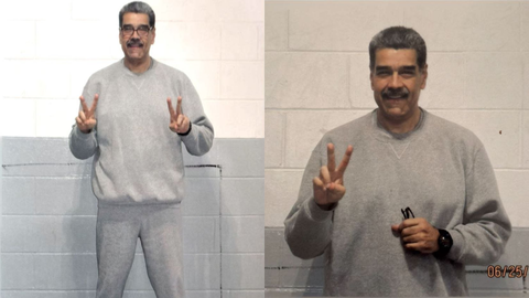 Desde una prisión en Nueva York, Nicolás Maduro difunde fotografías y envía un mensaje a sus seguidores