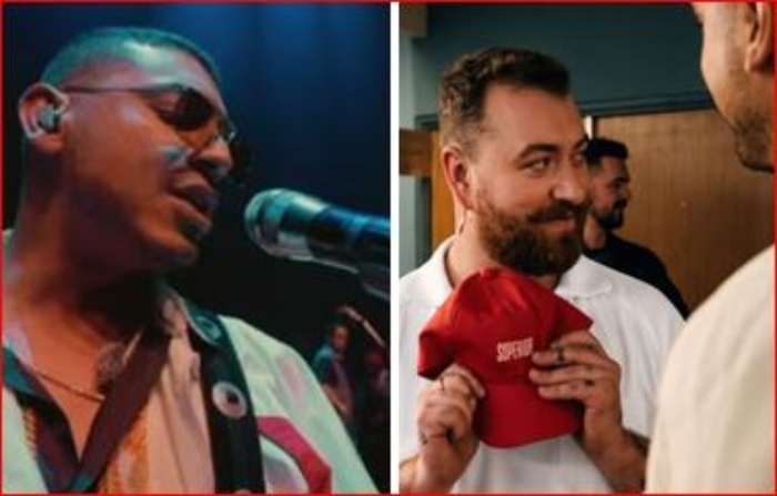 Manuel Medrano le abrió el concierto de Sam Smith en Guadalajara, México VIDEO