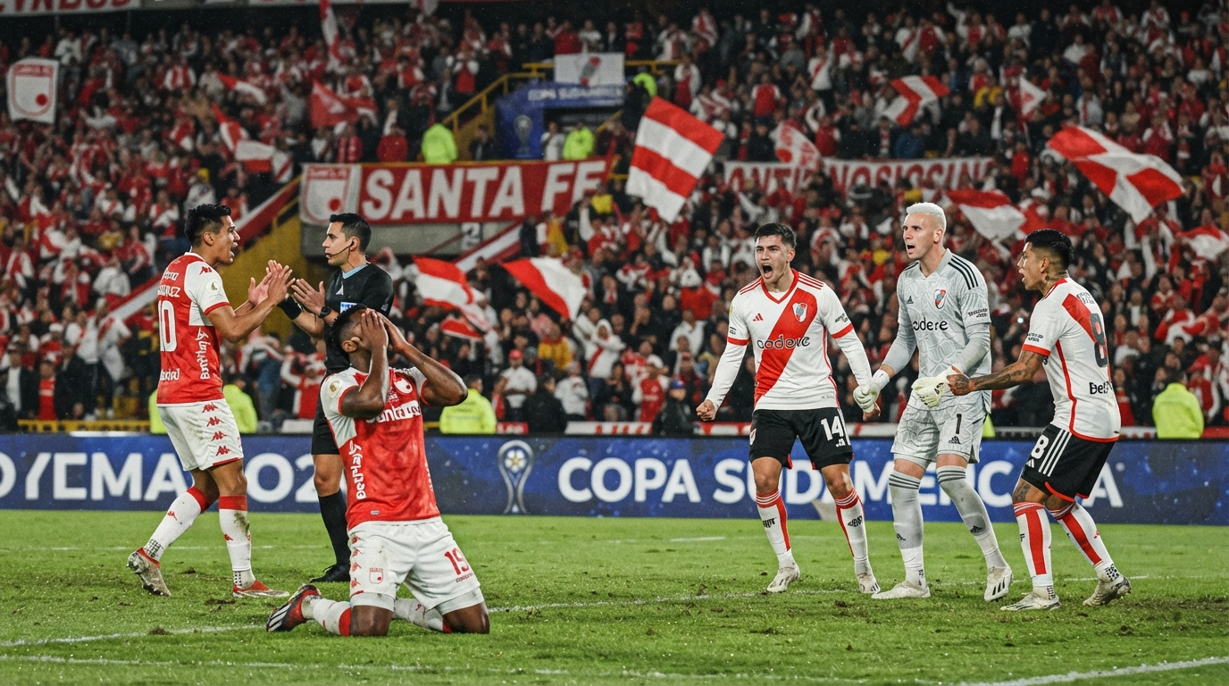 SANTA FE NO PUDO EN CASA ANTE RIVER PLATE Y DEBERÁ BUSCAR LA CLASIFICACIÓN EN ARGENTINA