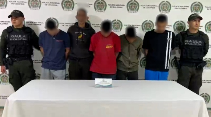 Operación Diamante: 111 personas capturadas en ocho departamentos por extorsión y secuestro