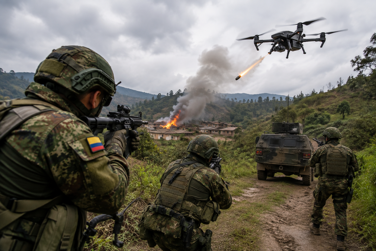 Desde 2025 se han registrado 46 ataques con drones en Norte de Santander.
