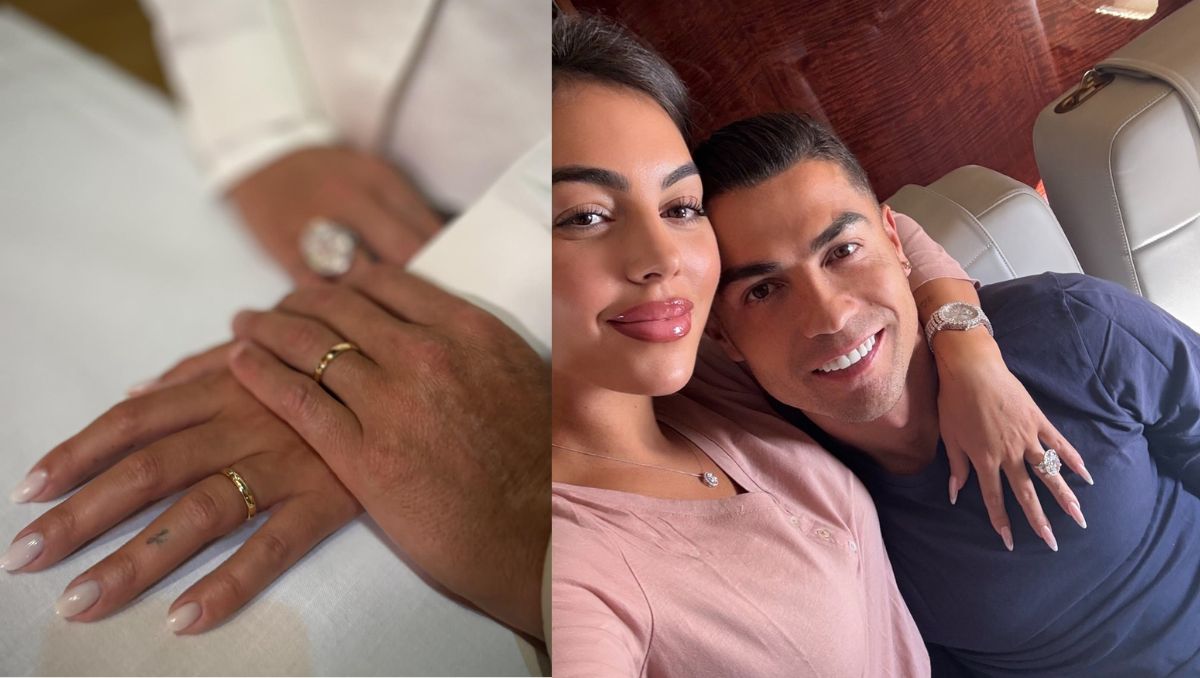 Cristiano Ronaldo y Georgina Rodríguez se casaron en Portugal tras casi una década juntos