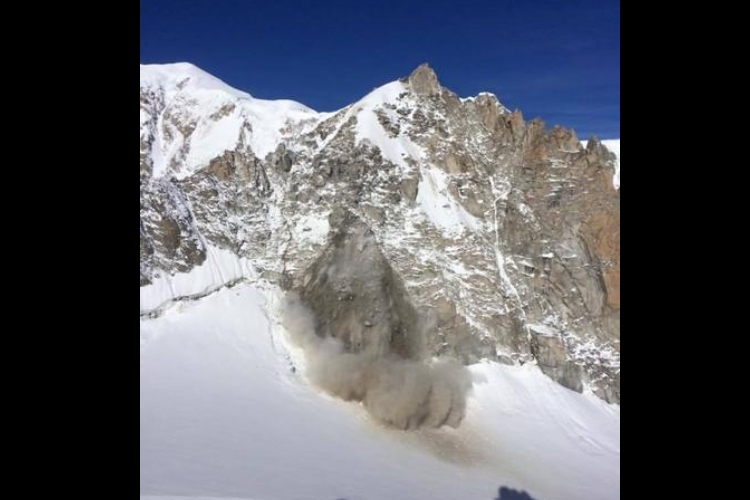 Alarma en los Alpes: el Mont Blanc supera los 450 desprendimientos de roca en 2026
