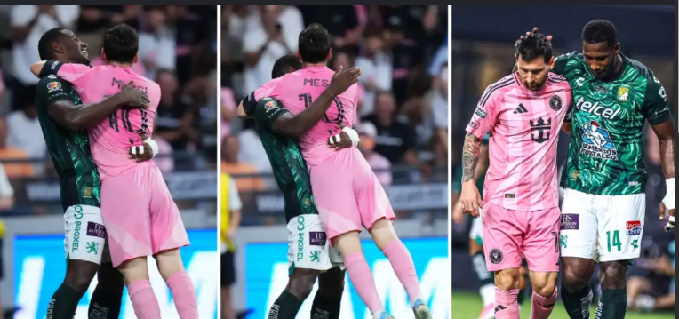 MESSI Y FUTBOLISTA COLOMBIANO PROTAGONIZAN MOMENTO VIRAL: SU REACCIÓN SORPRENDIÓ A TODOS