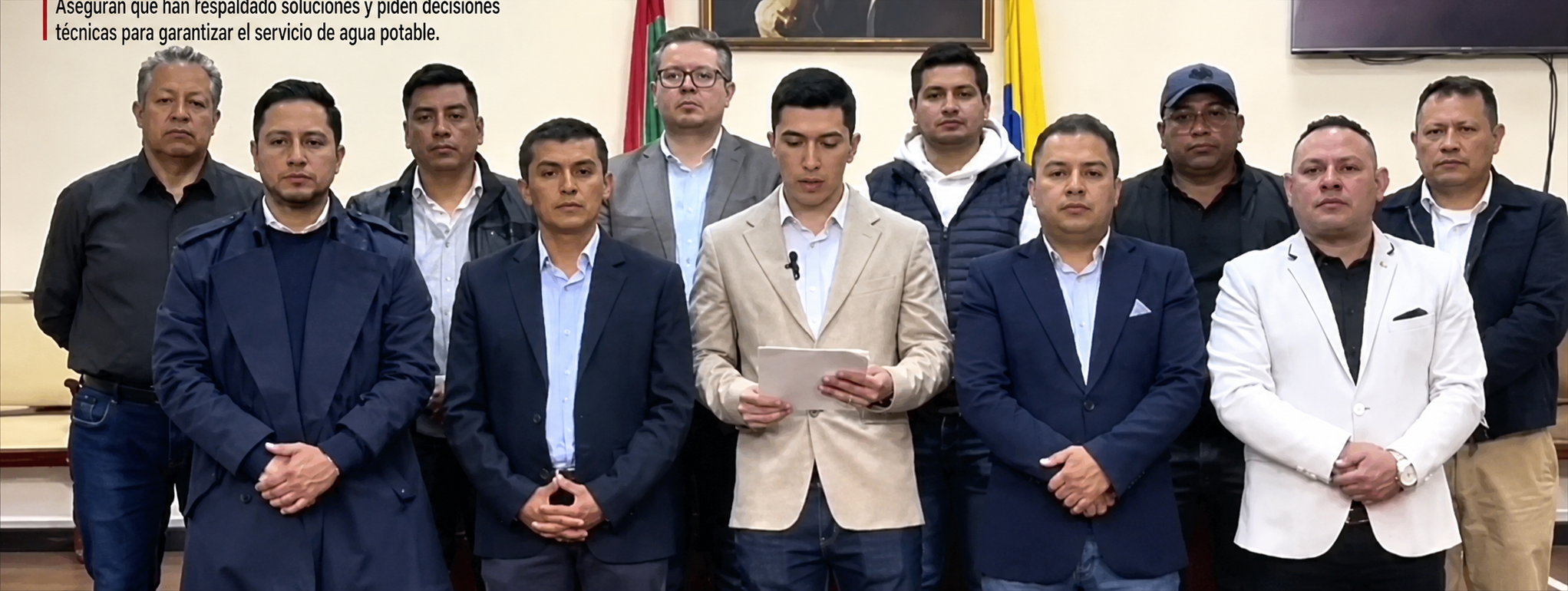 Once concejales proponen un gran acuerdo institucional para superar la crisis del agua