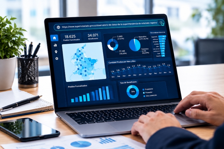 Supernotariado pone sus datos al alcance de todos