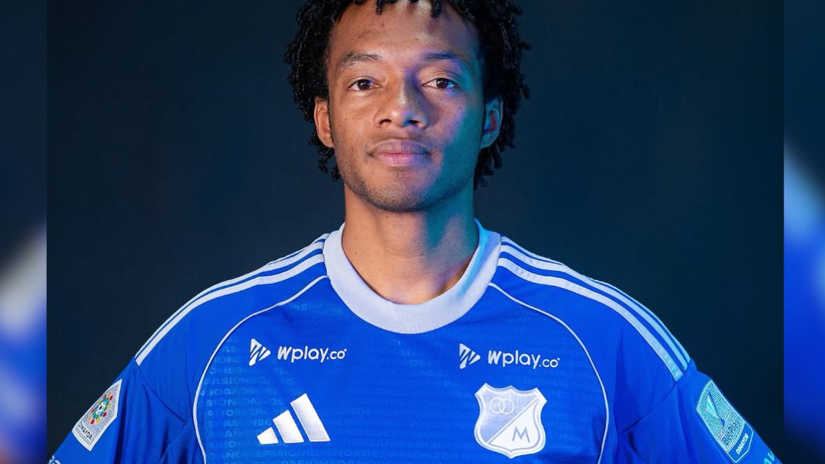 Millonarios presentó oficialmente a Juan Guillermo Cuadrado: “Feliz de vestir estos colores”