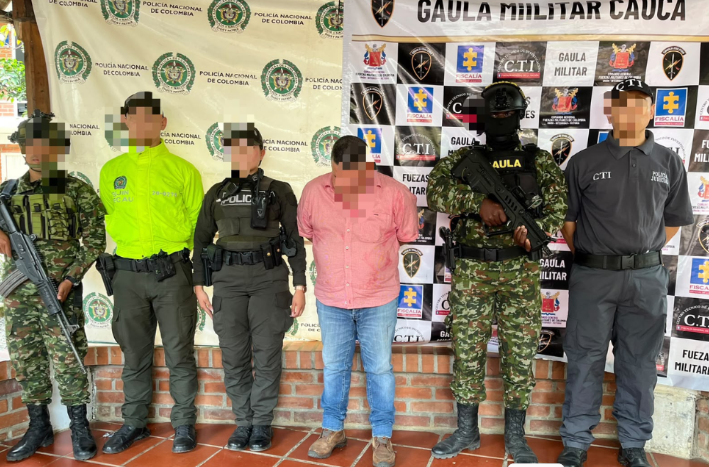 Capturan a presunto integrante de las disidencias más buscado en Caquetá