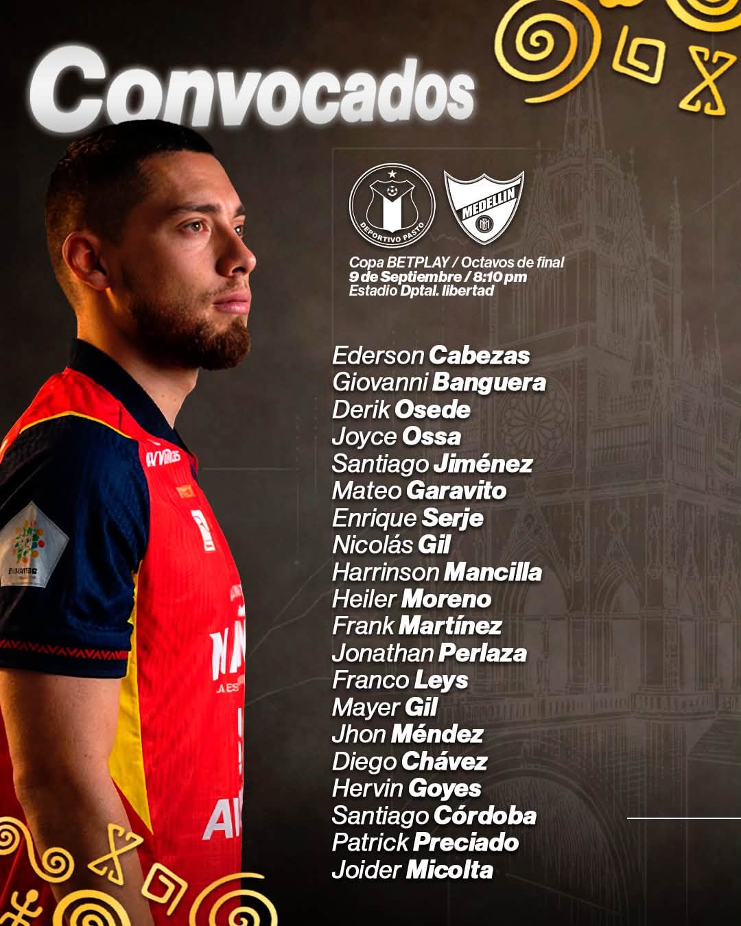 Pasto-Medellín se enfrentan en los octavos de final de Copa Dimayor: Nacional espera por el ganador