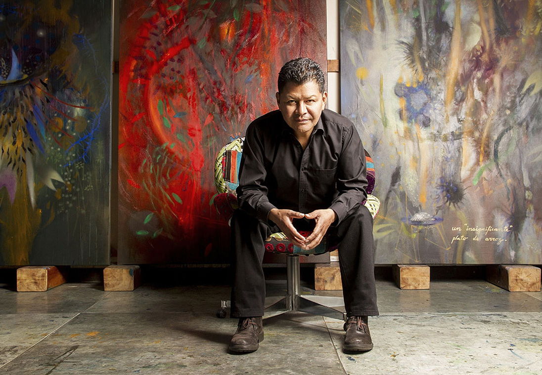 Obras inspiradas en la naturaleza putumayense. Carlos, el maestro del ‘color indígena’