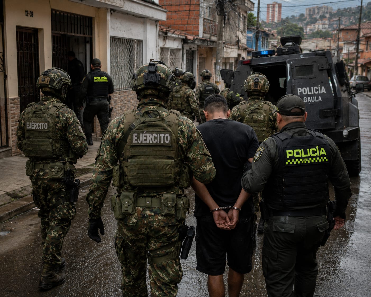 Capturan en Bucaramanga a presunto proveedor de armas de una estructura criminal.