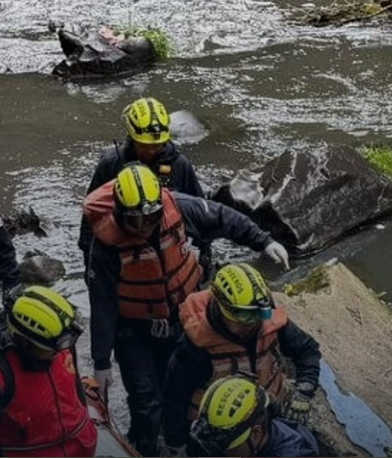 Recuperan cuerpo de una persona desaparecida en el río Guáitara, en Las Lajas