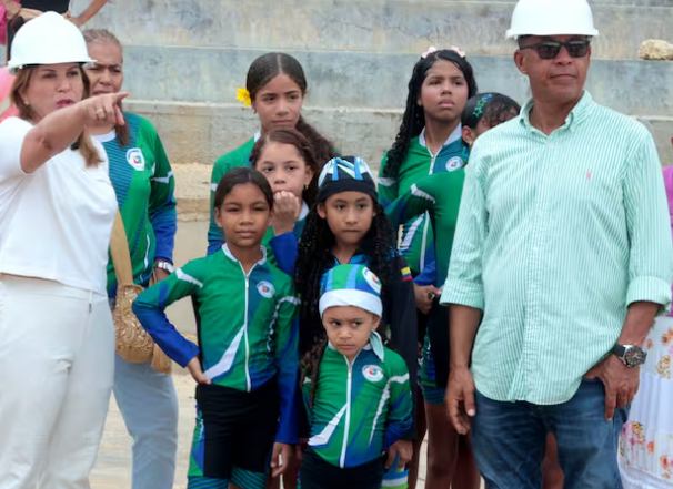 Turbaco avanza en la construcción de nuevos escenarios deportivos