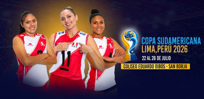 Perú se prepara para la Copa Sudamericana de Vóley 2026