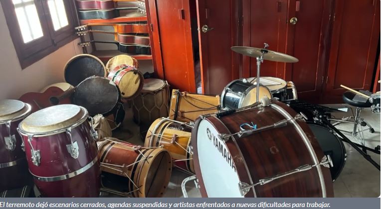 La cultura, otra víctima del sismo en el Quindío