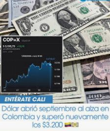 El dólar supera los $3.200 y mantiene su tendencia al alza en Colombia