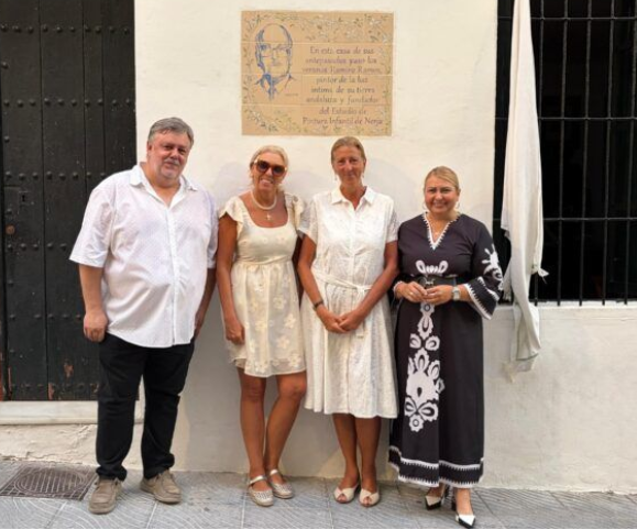 Nerja homenajea a Ramiro Ramos y mantiene viva su historia en la pintura infantil