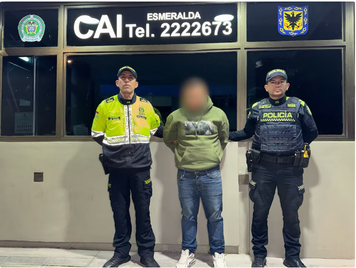 Capturan a taxista que protagonizó balacera con la Policía cerca del aeropuerto El Dorado en Bogotá