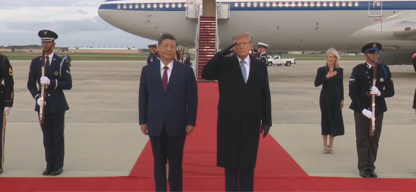 Trump y Melania dan la bienvenida a Xi Jinping y su esposa Peng Liyuan a EE.UU.