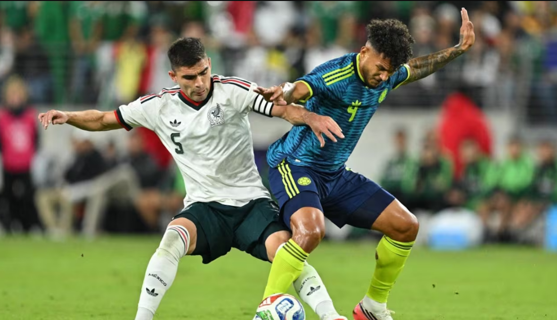 COLOMBIA EMPATÓ CON MÉXICO