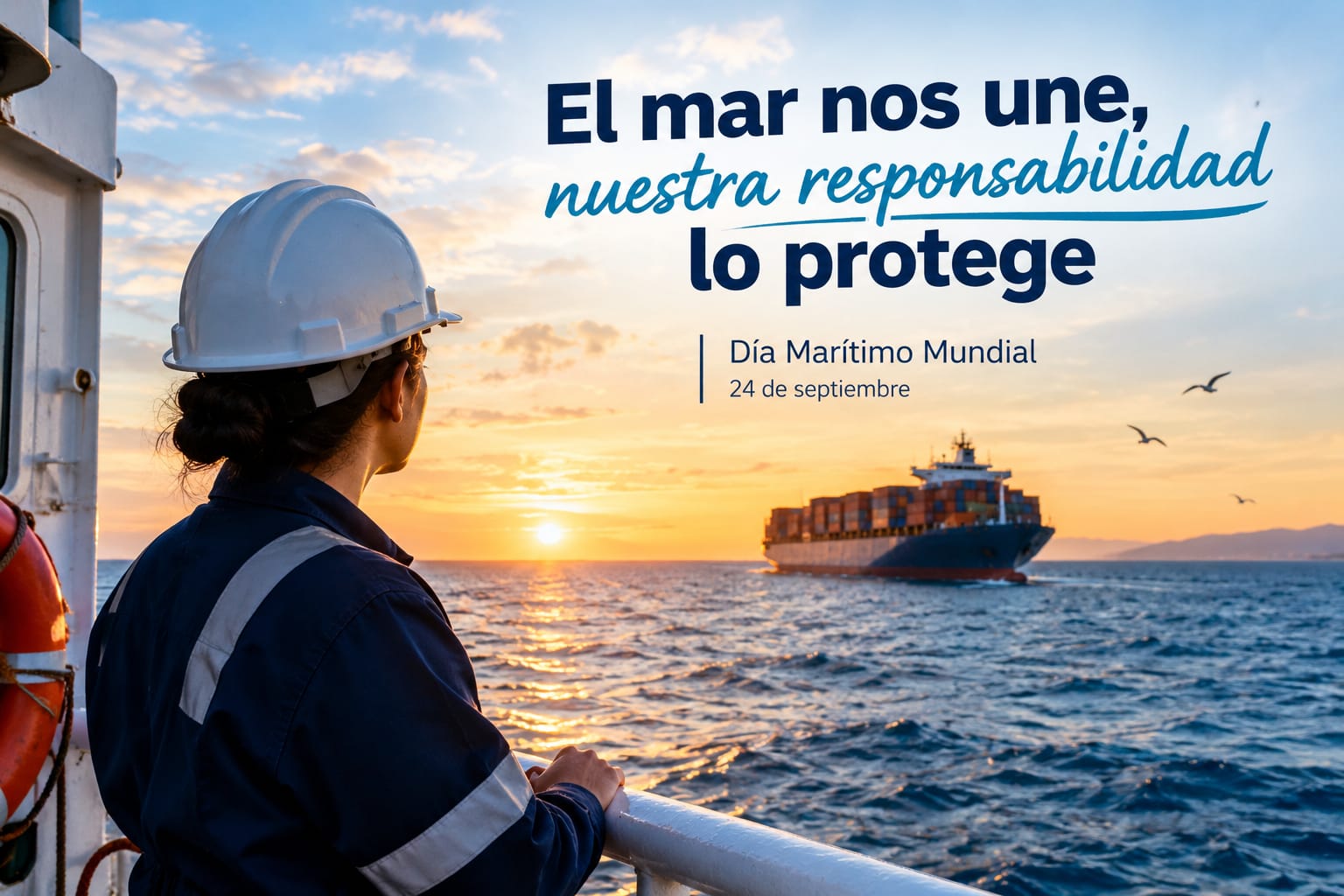 Día Marítimo Mundial: del papel a la acción para proteger los mares y fortalecer la navegación