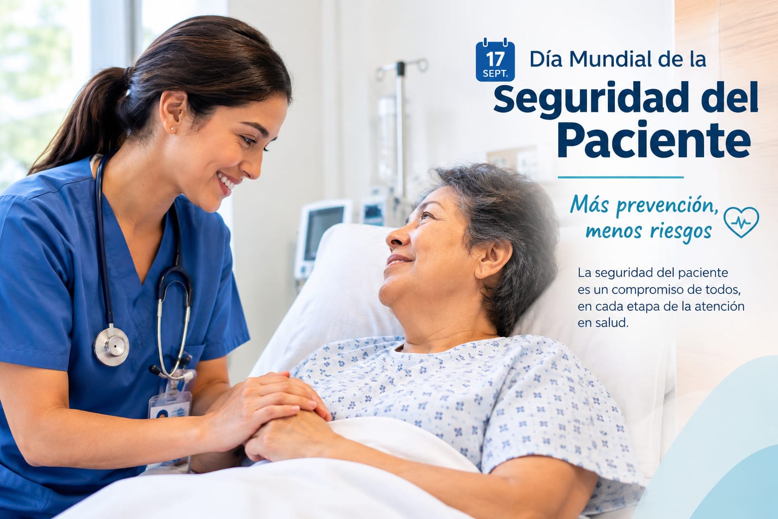Día Mundial de la Seguridad del Paciente: una atención segura también puede salvar vidas