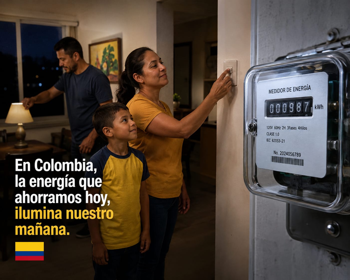 Comienza en Colombia nuevo programa para reducir el consumo de energía.