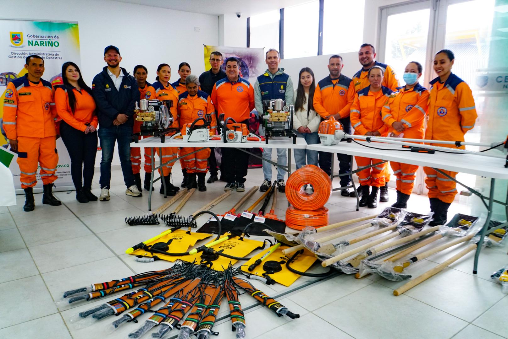 Nariño fortalece la respuesta ante incendios forestales