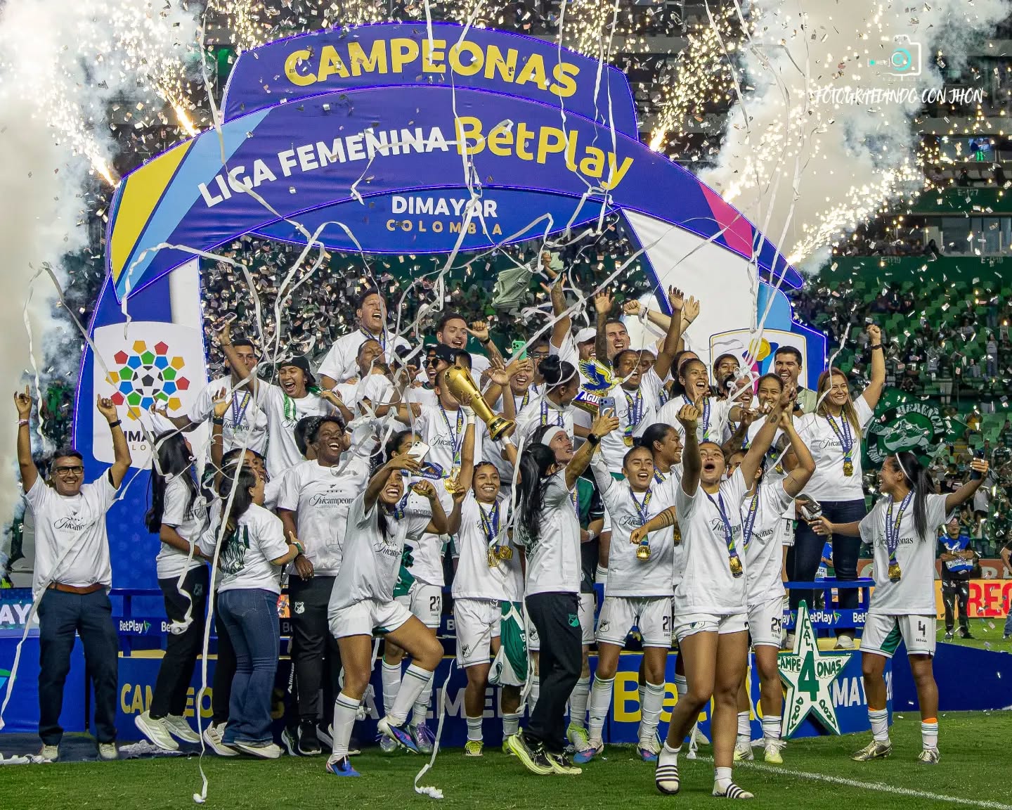 ¡Deportivo Cali es tricampeón de Liga Femenina!