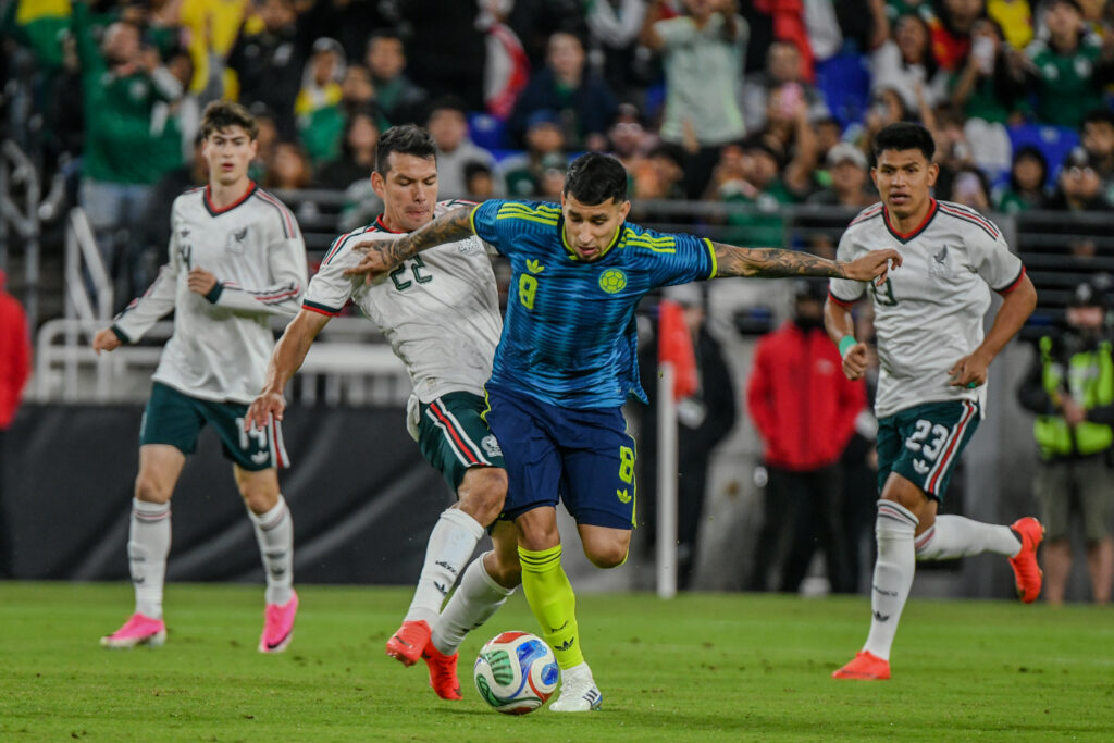 Colombia empató con México en primer examen sin James