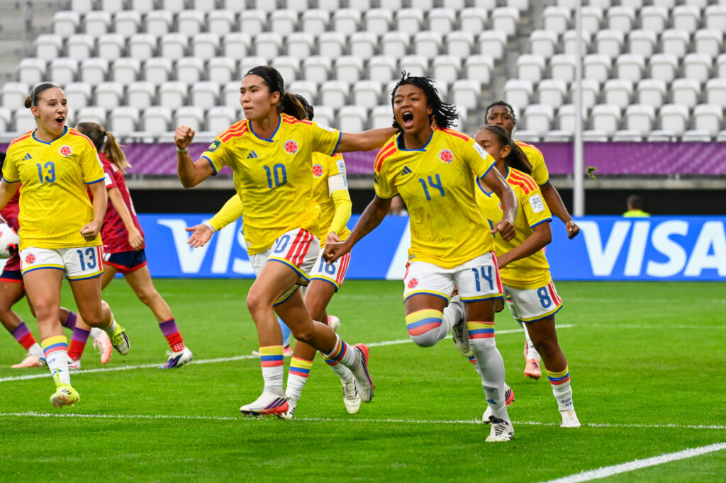 Colombia remontó y ganó en su debut del Mundial femenino Sub-20
