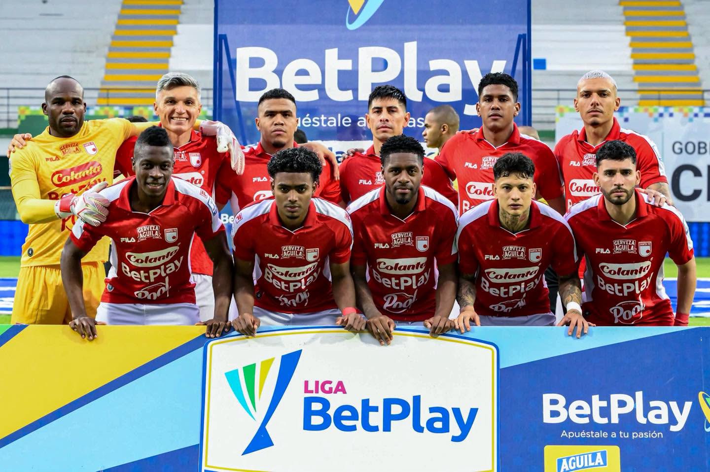 Santa Fe enfrentará a Fortaleza en cuartos de final de la Copa Colombia