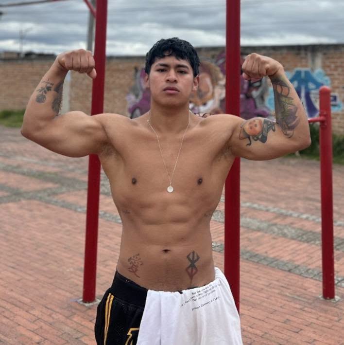 Brayan Benavides presente en campeonato internacional de calistenia