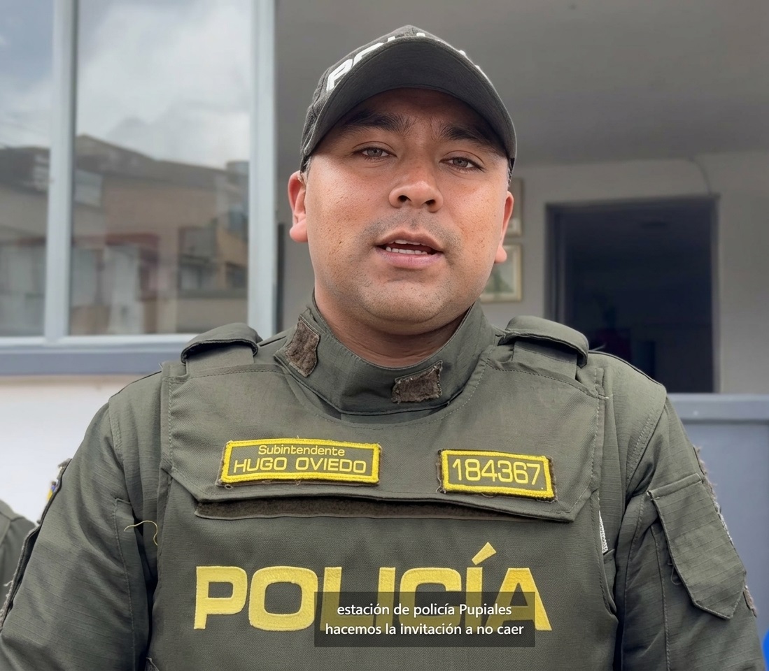 Pupiales fortalece la prevención del hurto, el secuestro y la extorsión