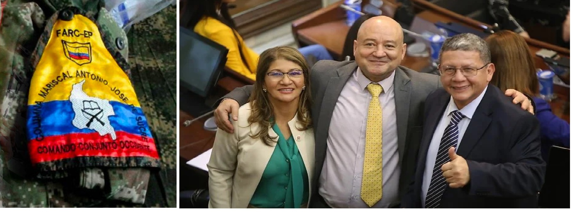Víctima de las Farc celebró salida del partido Comunes del Congreso. “Se les acabó las curules gratis”