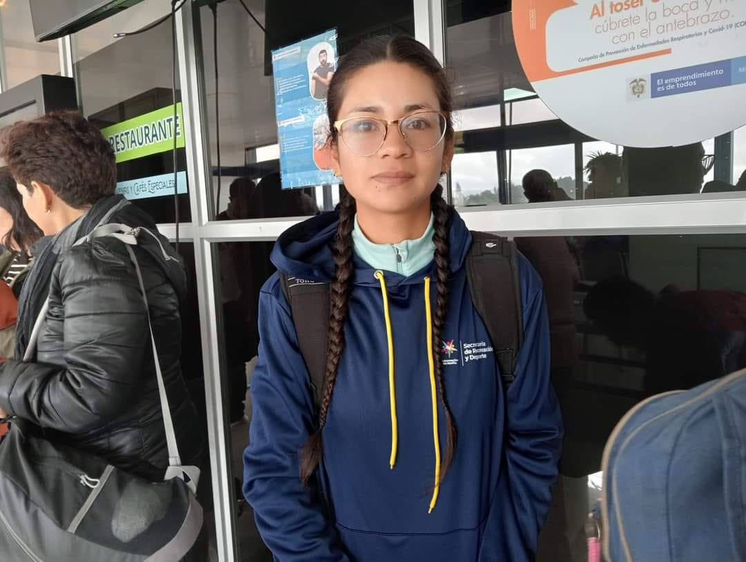 Lina Maritza Pantoja ocupó el tercer lugar en los 42K de la Maratón de Medellín