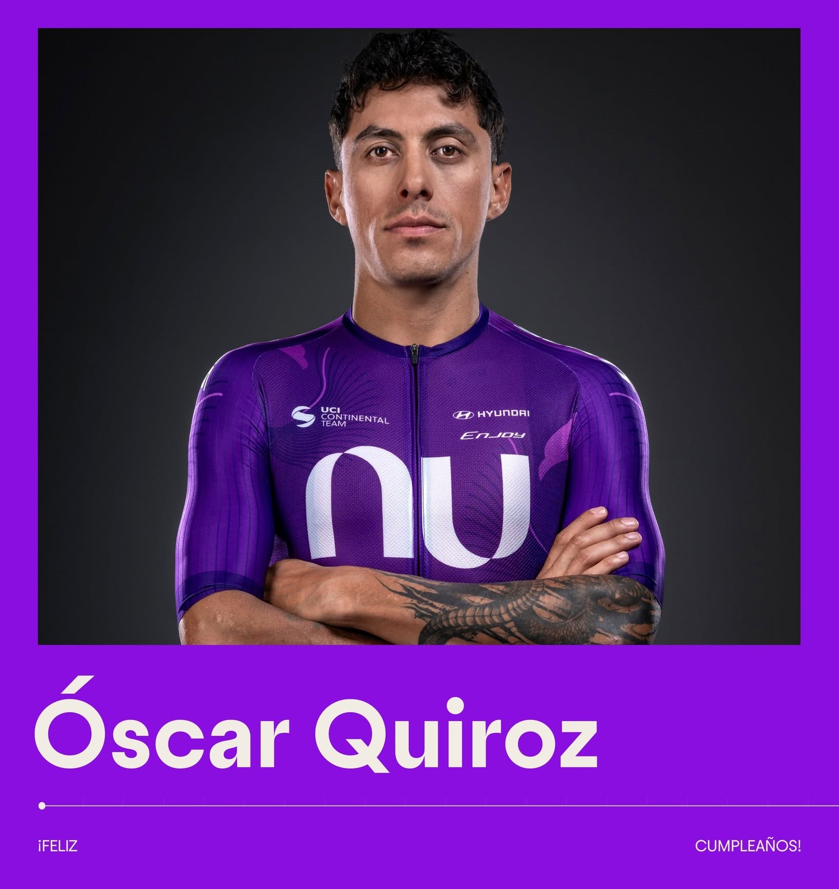 Óscar Quiroz, con el NU Colombia, dirá presente en la Vuelta a Nariño 2026