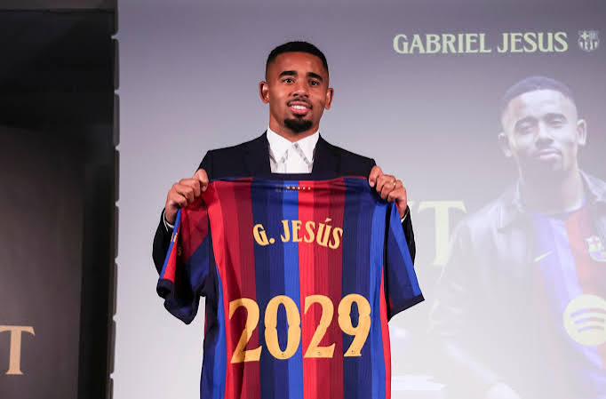 Gabriel Jesús es nuevo jugador del Barca