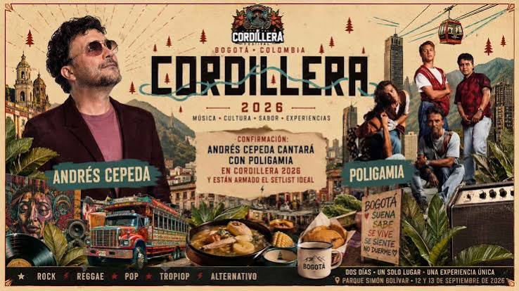 Andrew Calamaro y Su presentación en el festival cordillera