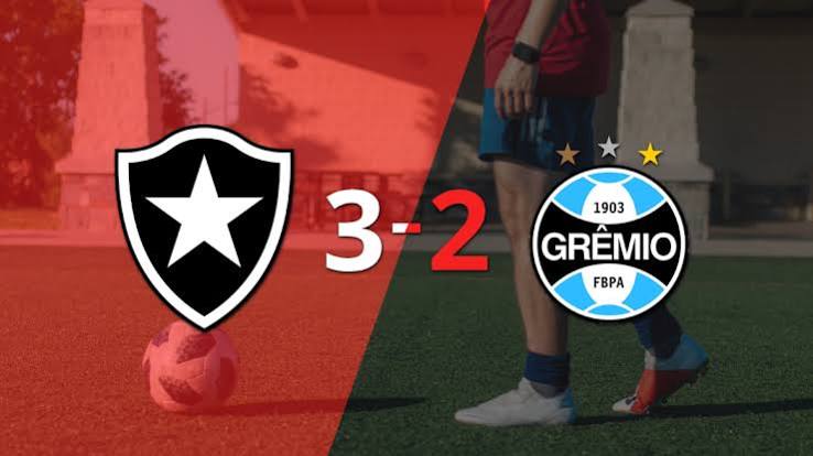 Botafogo 3-2 Gremio: Brasileirao 2026